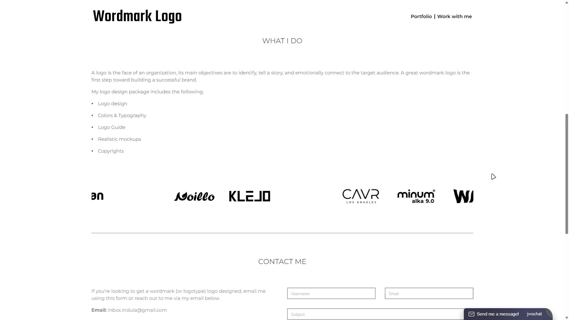 Wordmarklogo screenshot 2