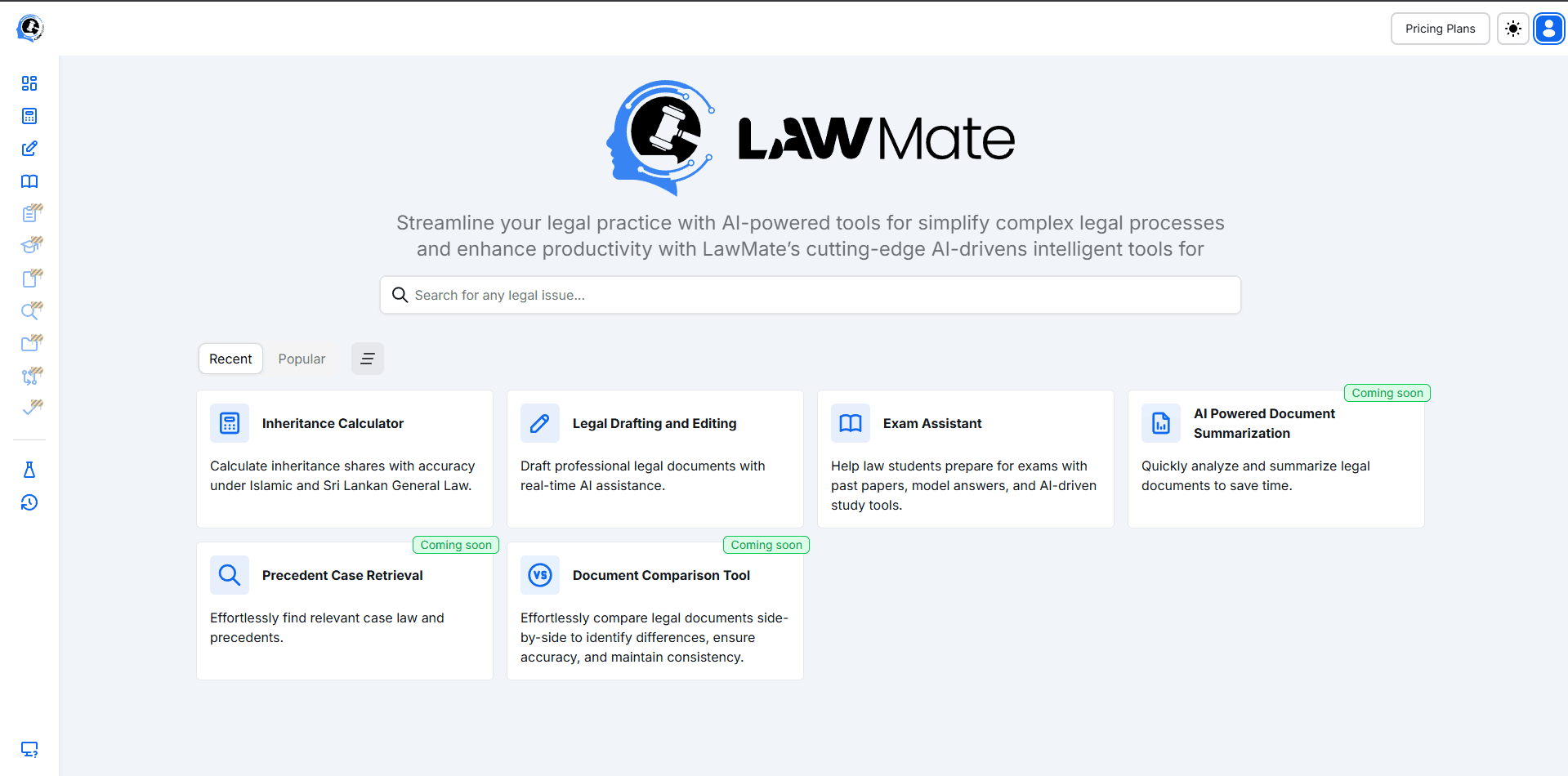 LawMate AI preview
